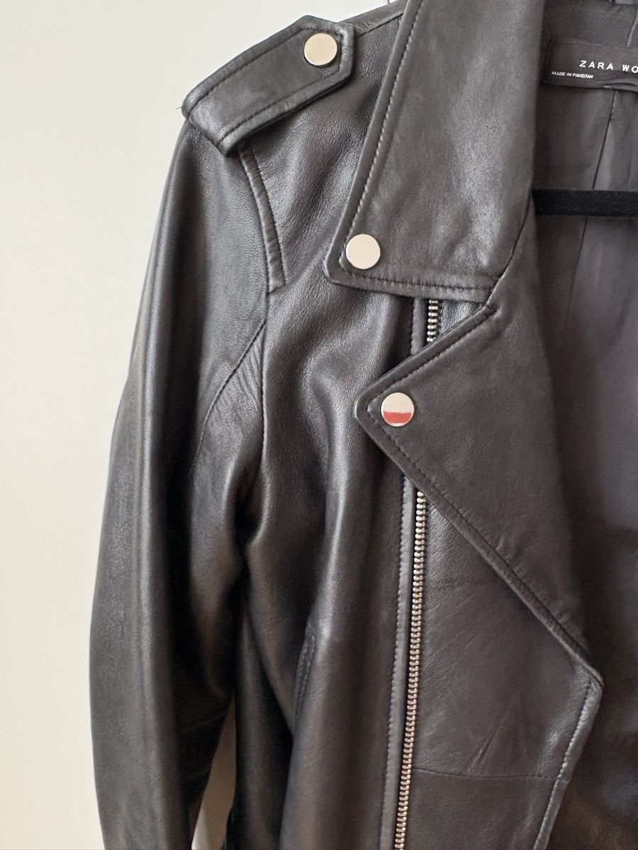 Zara Giacche: Leather Jacket  – Usato da St. Gallen venduto da KatieEugster 3