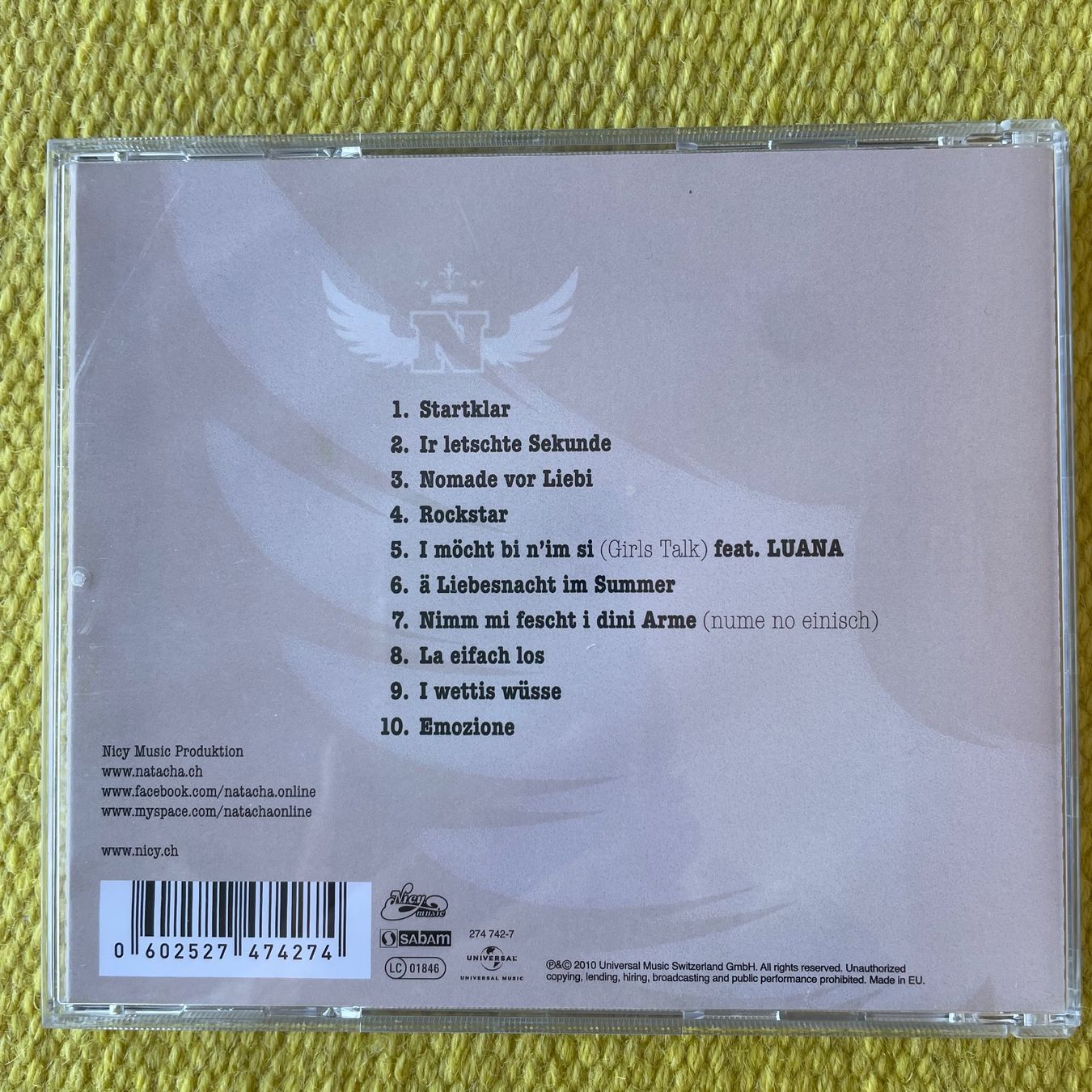 CDs: NATACHA-STARTKLAR – Gebraucht aus Rorschacherberg von CD-Roli 1