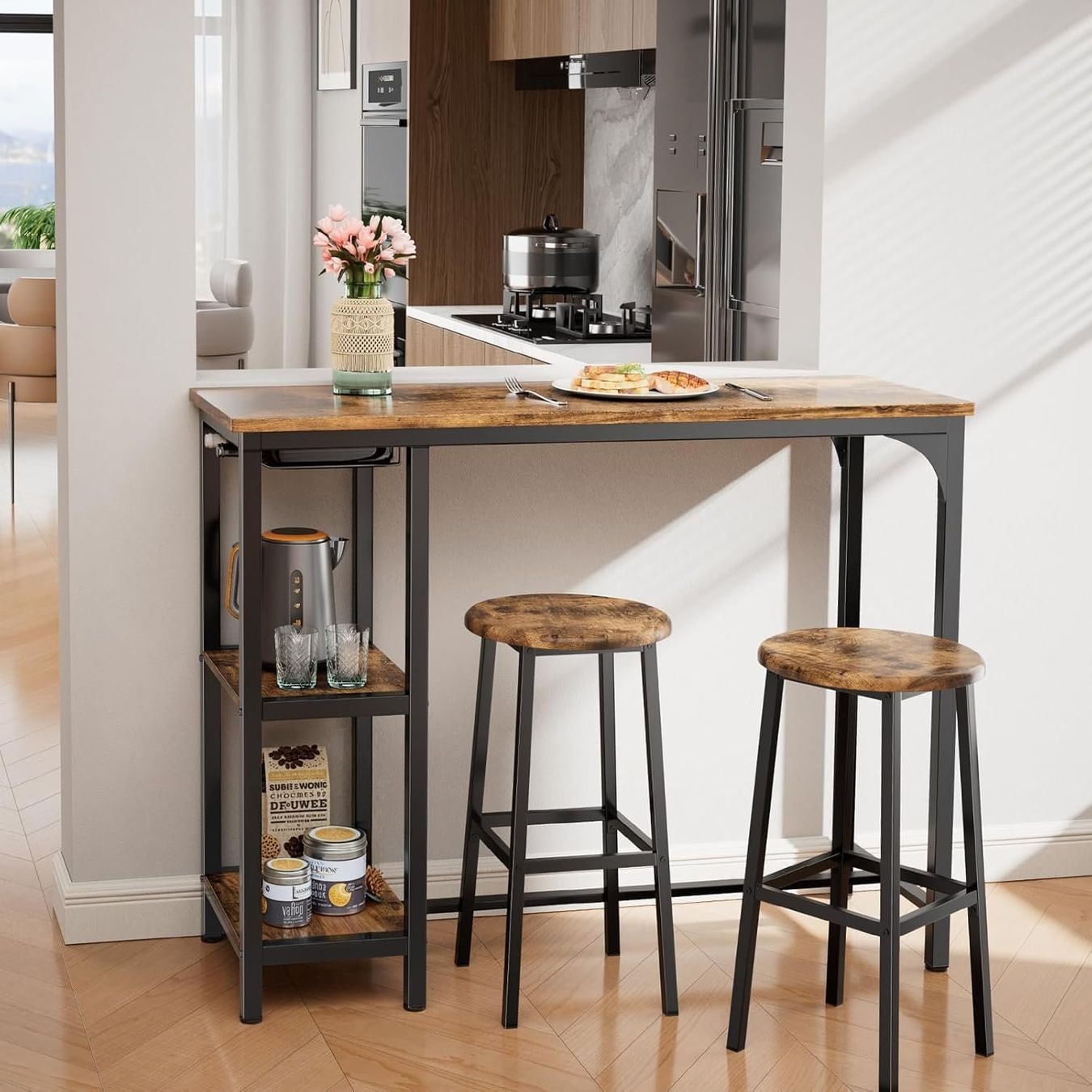 Tischset: Bartisch mit Barhocker – Neu (gemäss Beschreibung) aus Sins von Taschending 2