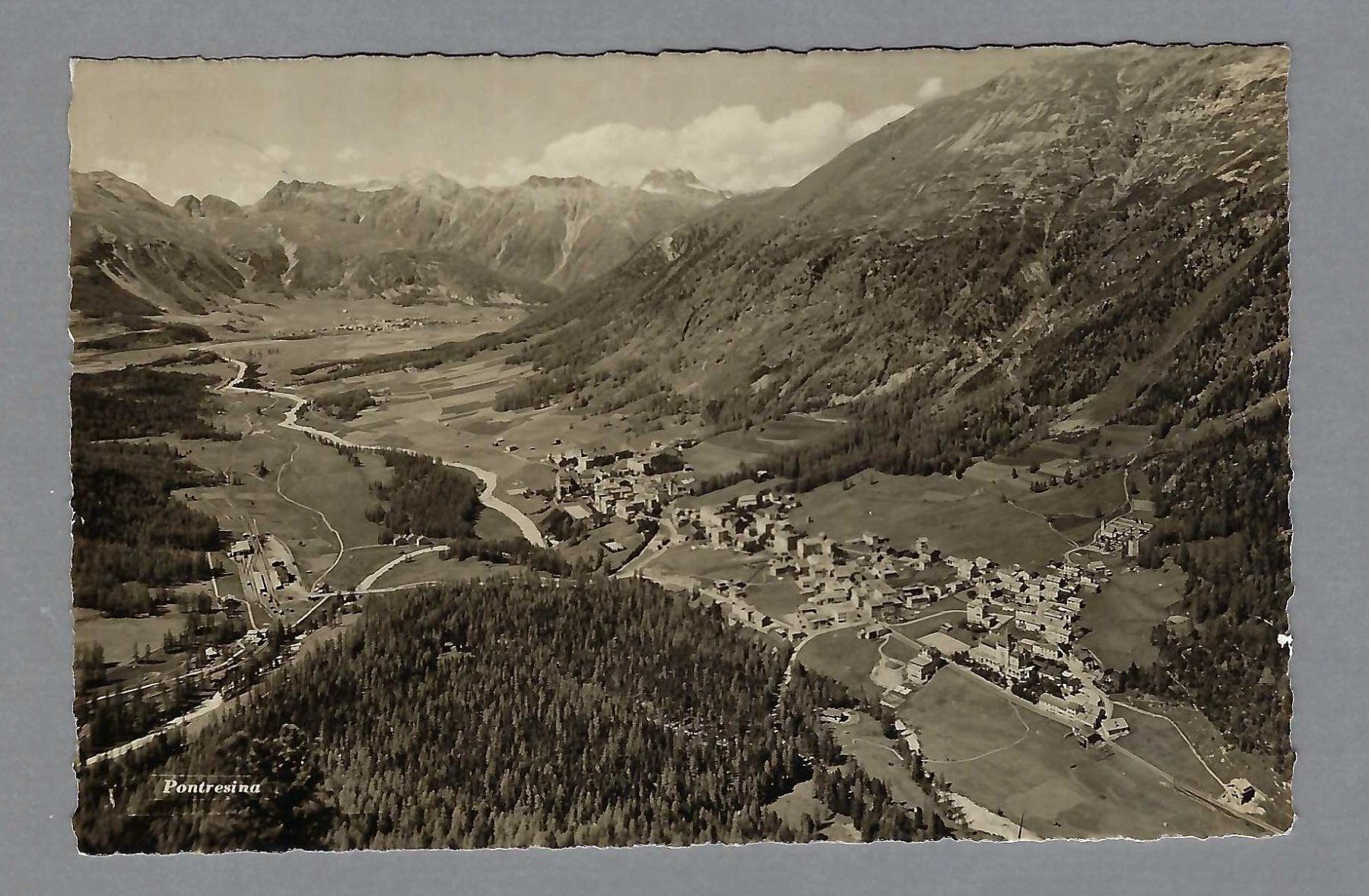 Cartes postales: 1948, PONTRESINA – D'occasion à Pura par ulisse1957