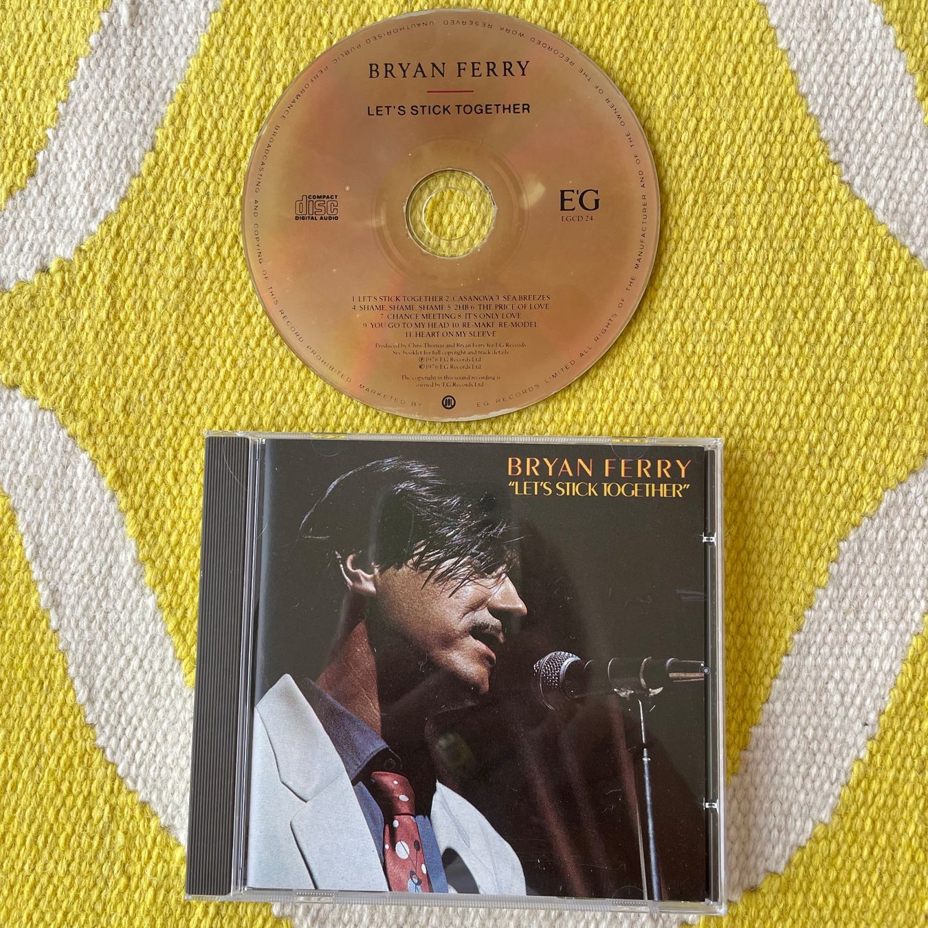 CD: BRYAN FERRY-LET‘S STICK TOGETHER76 – Usato da Rorschacherberg venduto da CD-Roli