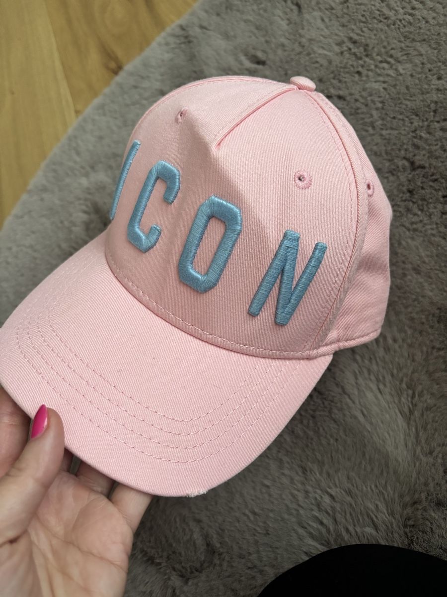 Dsquared2 Altro in  Abbigliamento & Accessori: Originale Dsquared2 Icon Cap, Grösse verstellbar, Rosa 53 – Usato da Augst BL venduto da fine-art