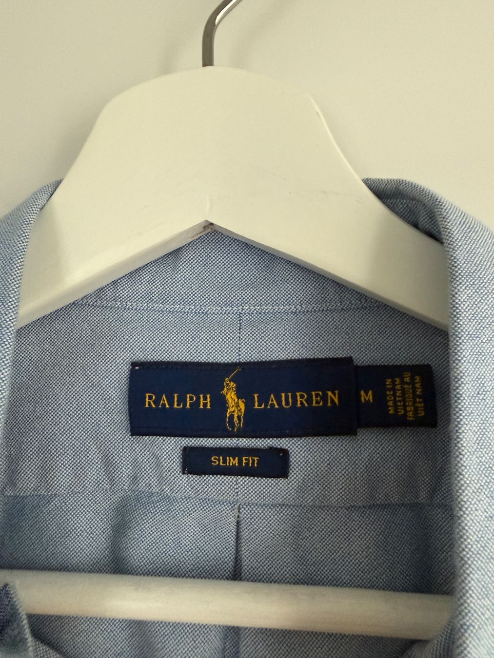 Ralph Lauren Camicie: Polo Ralph Lauren Hemd, Grösse M, hellblau – Usato da Winterthur venduto da Louvre91 1