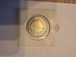piece argent 2CHF 1967 UNZ