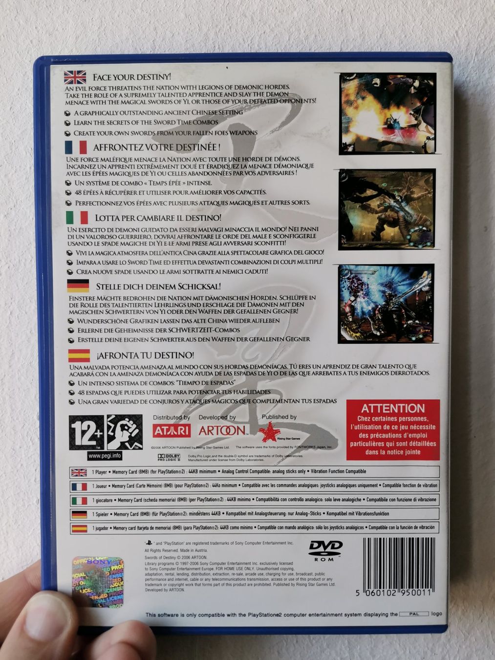 Sony Jeux: PS2 Swords of Destiny – D'occasion à Chiasso par Lone 1
