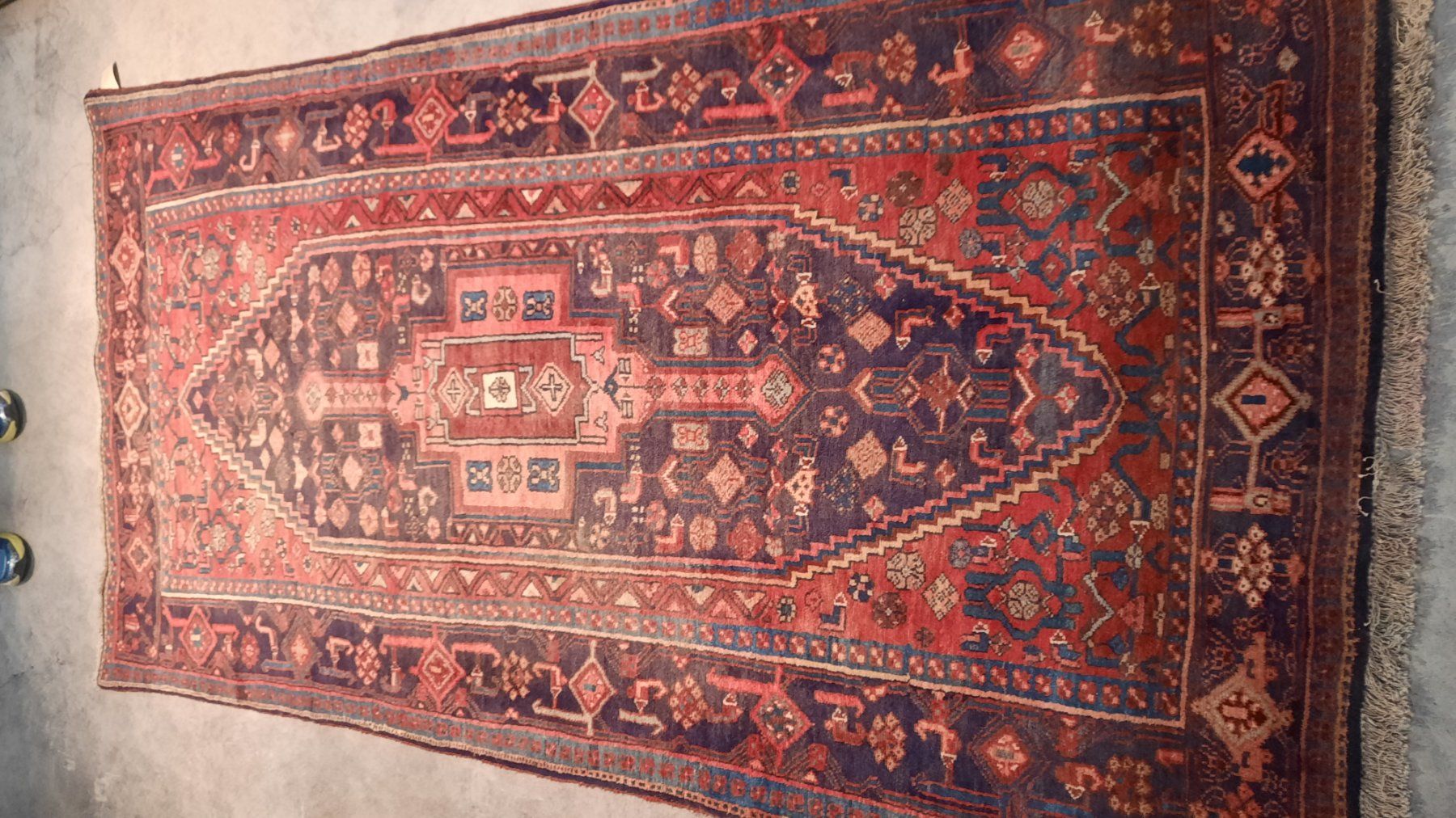 Tappeti: Orientteppich handgeknüpft, echt Wolle, 125x229 – Usato da Herrliberg venduto da AlexandraBopp 1