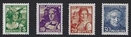 Série Pro Juventute 1933, neuf * / Neu *