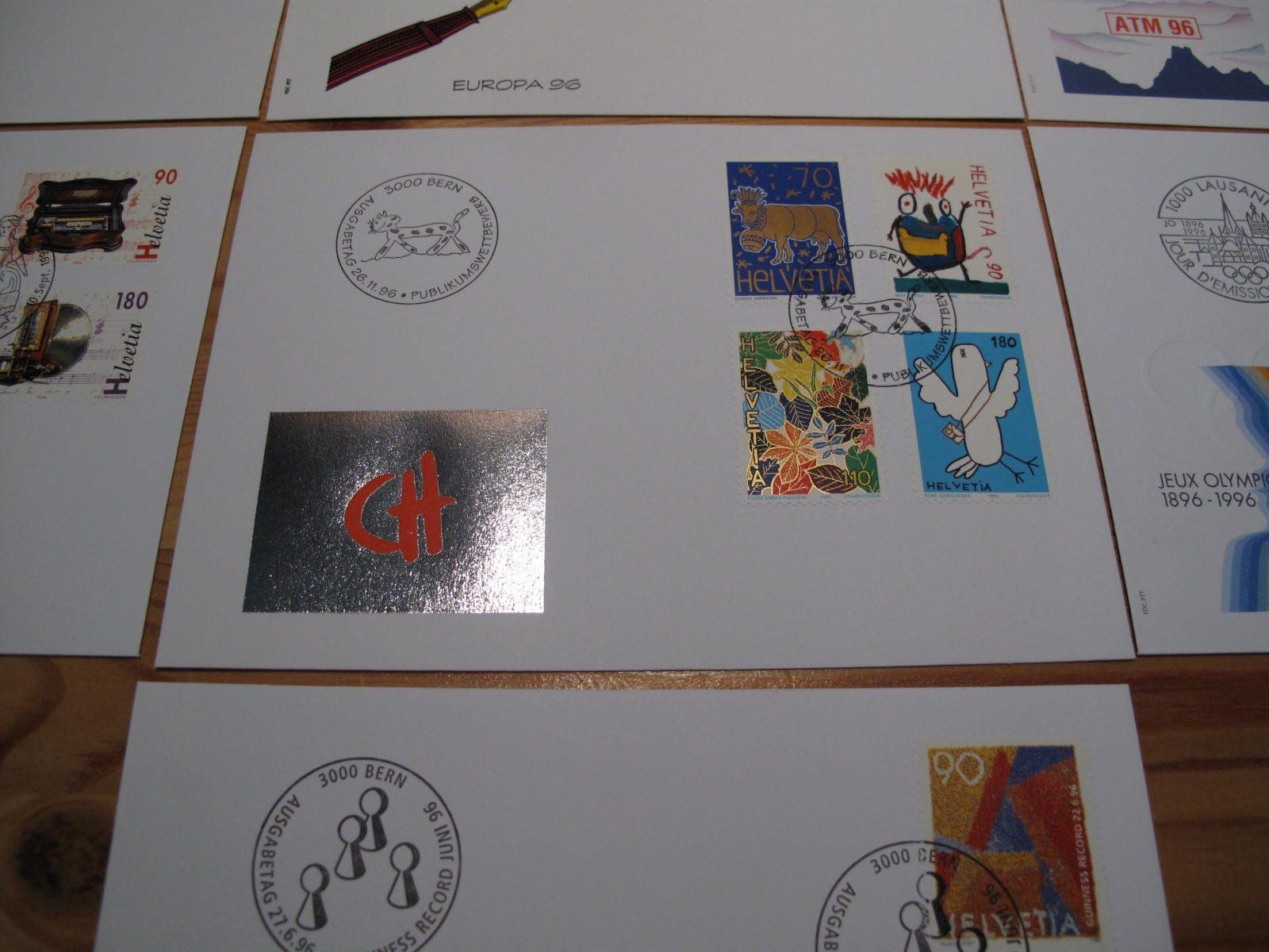 Alle Briefmarken: Schweiz FDC 1996 – Gebraucht aus Wil SG von fva01 1