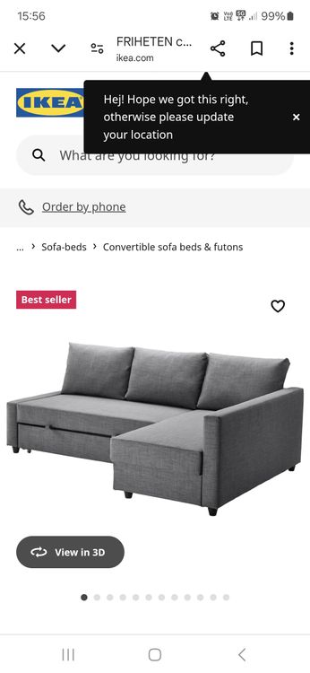 ikea Eckbettsofa mit Bettkasten 6