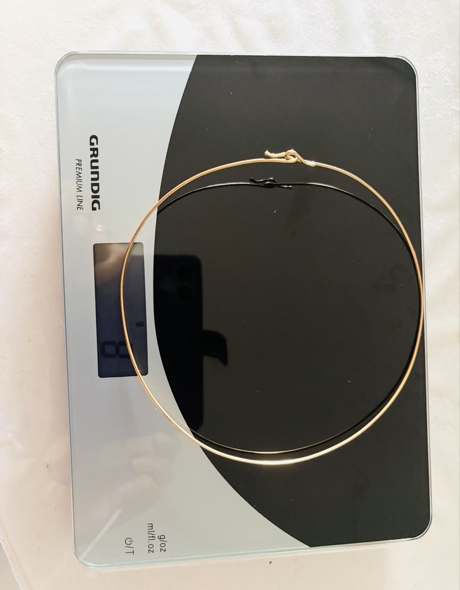 Ketten: 750er Gold Halsreif Collier – Gebraucht aus Etoy von Diadefin 3
