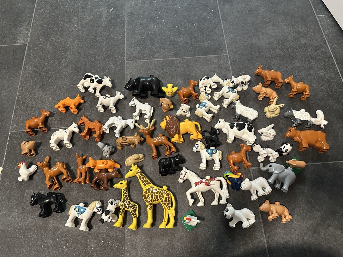 Lego Kit di costruzioni: Lego Duplo Konvolut Tierfiguren – Usato da Pratteln venduto da san_p6mt