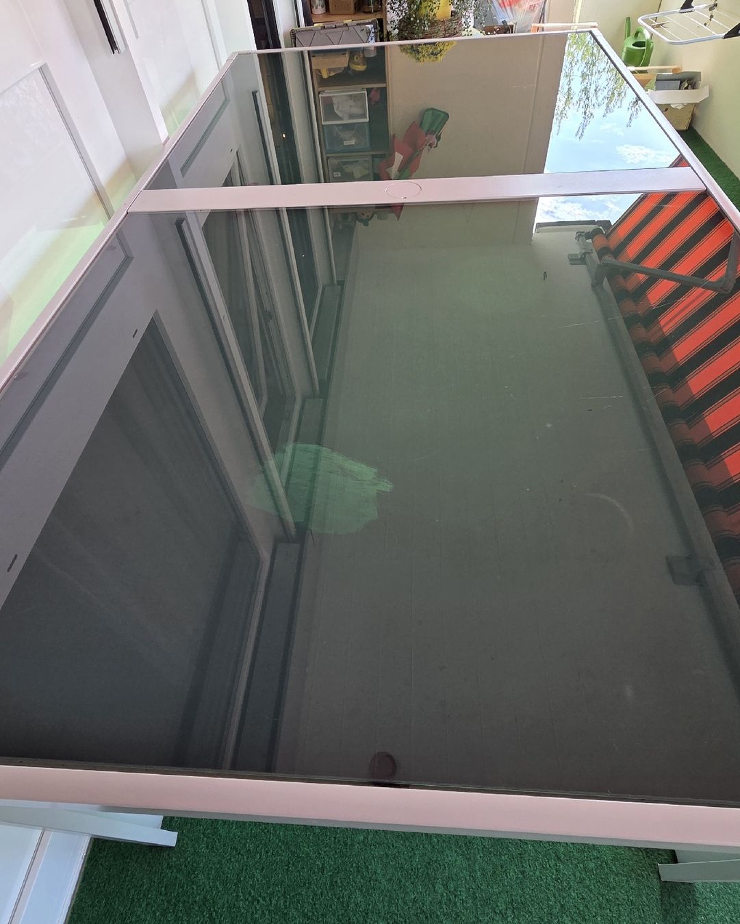 Tische: Gartentisch Metall mit Glasplatte  – Gebraucht aus Liestal von noe_mz5p 4