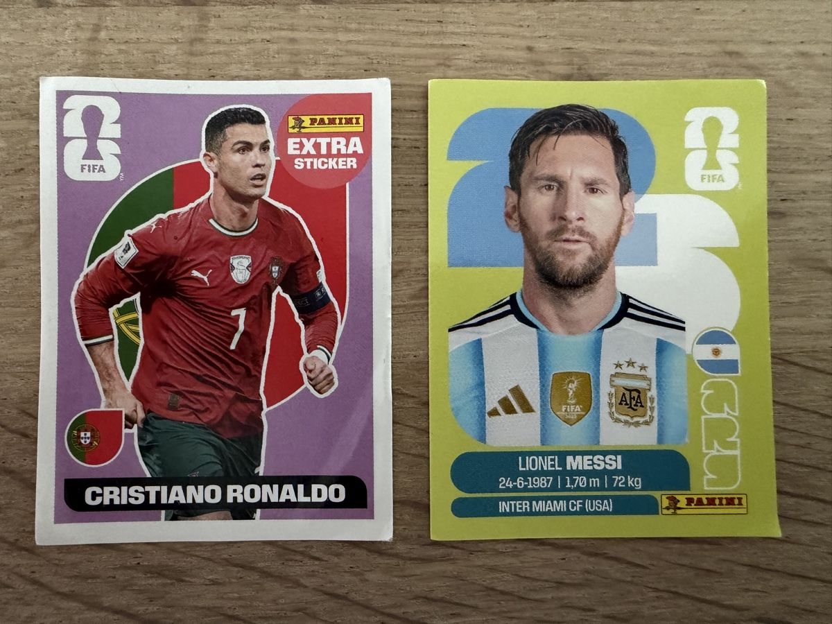 Panini Carte collezionabili: PANINI Ronaldo & Messi – Usato da Hunzenschwil venduto da iluapm