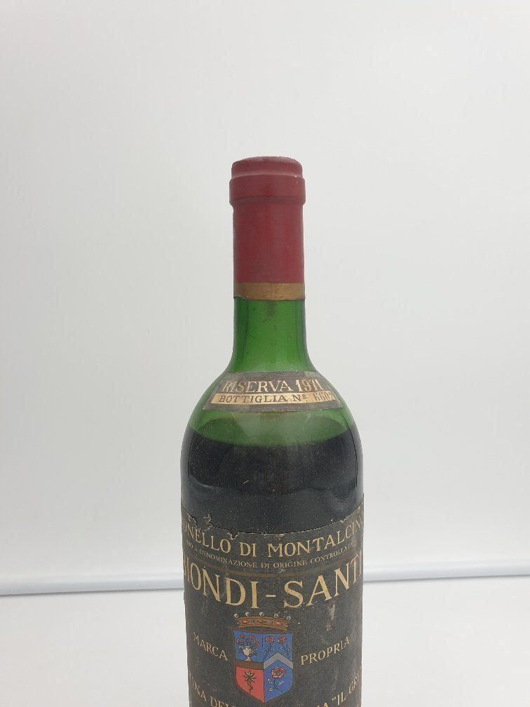 Vino: 1971 Brunello Biondi Santi RISERVA – Nuovo (secondo la descrizione) da Dübendorf venduto da Gastrovin 1
