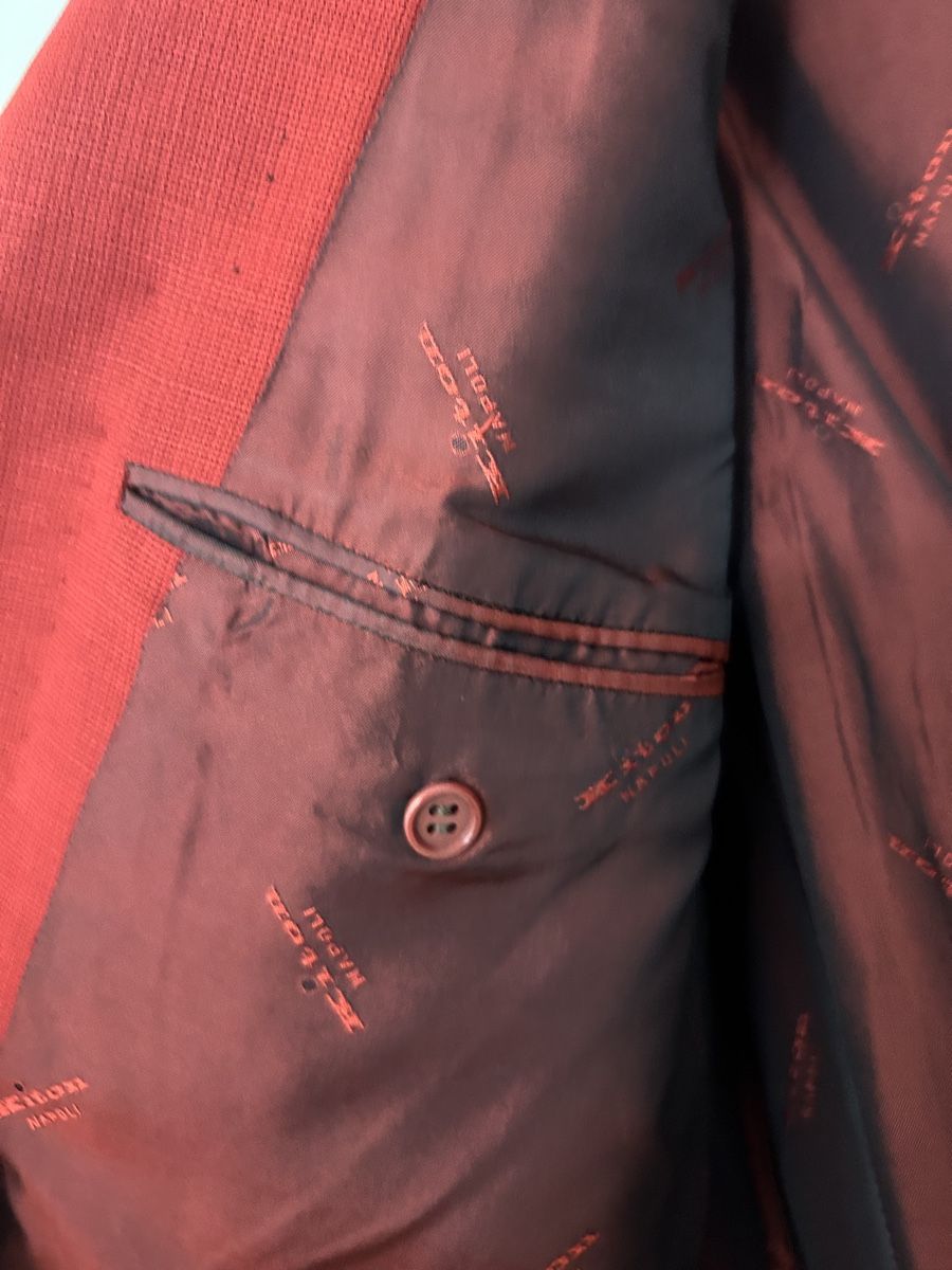 Kiton Completi: Roter Kiton Sakko / Vintage / Gr. 56 – Usato da Bülach venduto da INO_ 3