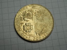 Italien 200 Lire, 1993 70 Jahre Militärische Luftfahrt (1923