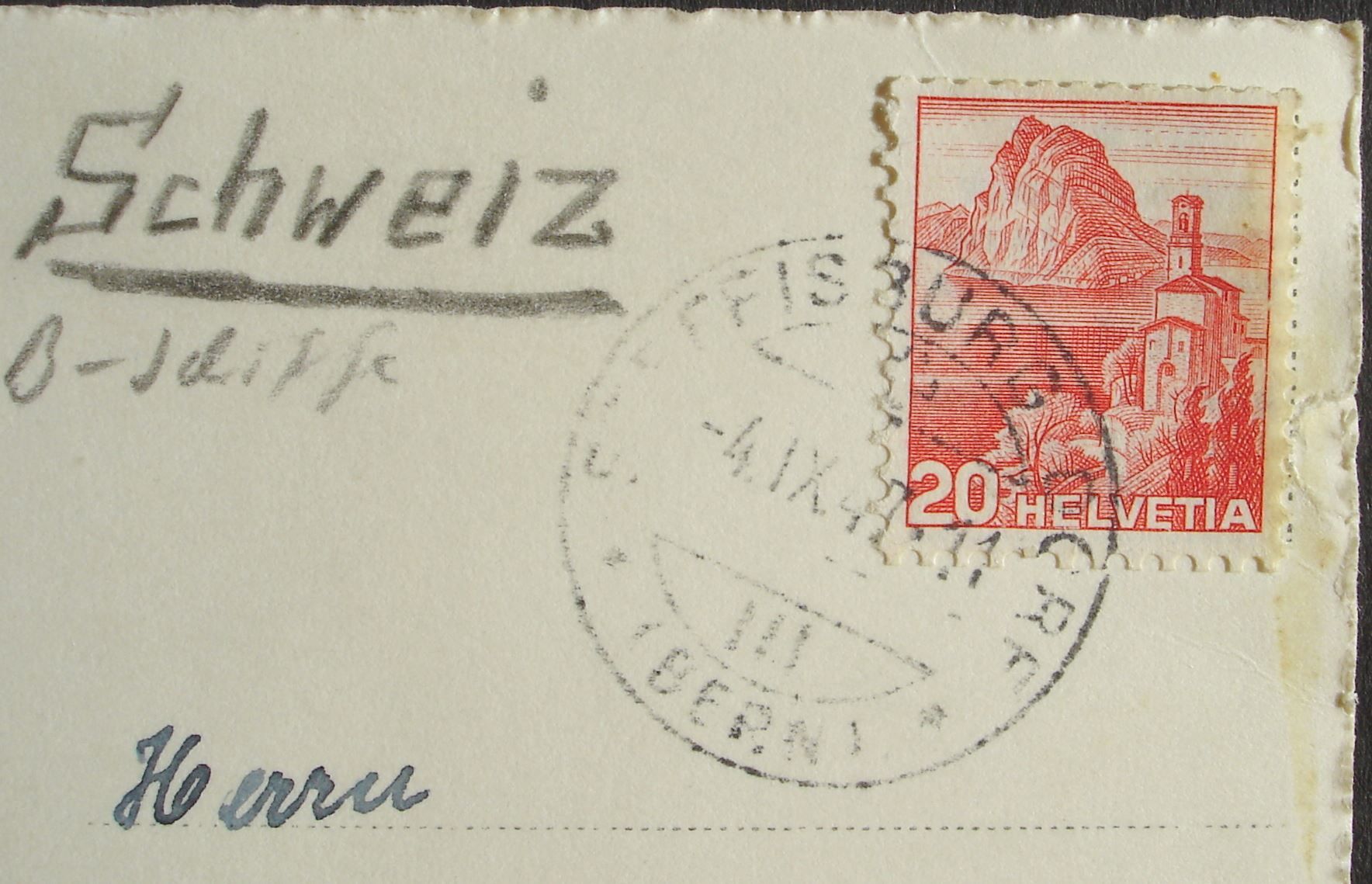 Cartoline postali: THUNERSEE Schloss Hünegg - Dampfschiff – Usato da Jona venduto da philajona 1