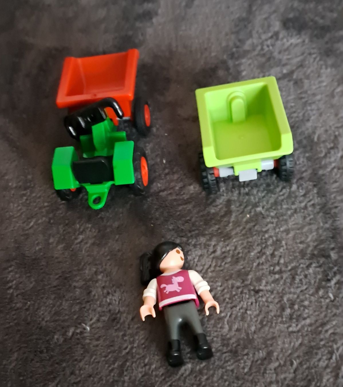 Statuette: Playmobil Mädchen mit Traktor – Usato da Breitenbach venduto da Lucky0518 3