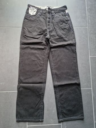 Schwarze Ecko Unltd. Vintage Jeans, Grösse 46, Top Zustand!