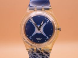 Swatch Gent Access "STADE DE SUISS" SKK2000, neue Batterie