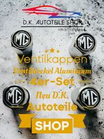 MG Ventilkappen Ventildeckel 4er-Set aus Aluminium in Silber