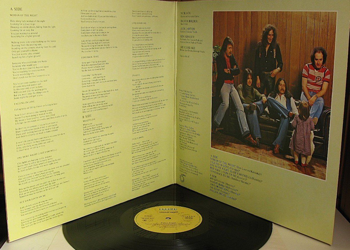 Dischi in vinile: URIAH HEEP "Fallen Angel" LP in VG++/EX – Usato da Monthey venduto da Pingmub 4