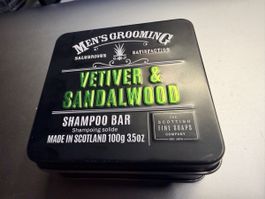 Festes Shampoo Bar Vetiver & Sandelholz – The Scottish Fine