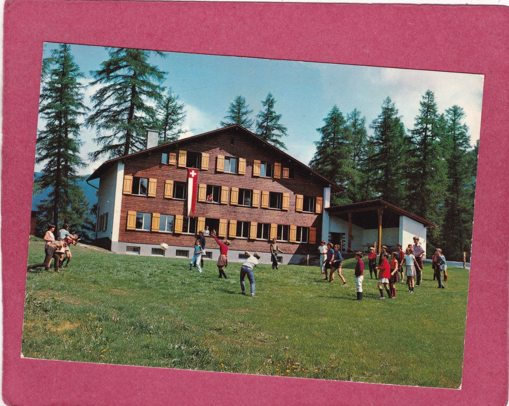 Ansichtskarten: Trans GR Blaukreuz Ferienlager 1976 – Gebraucht aus Herisau von Lisegrat2008