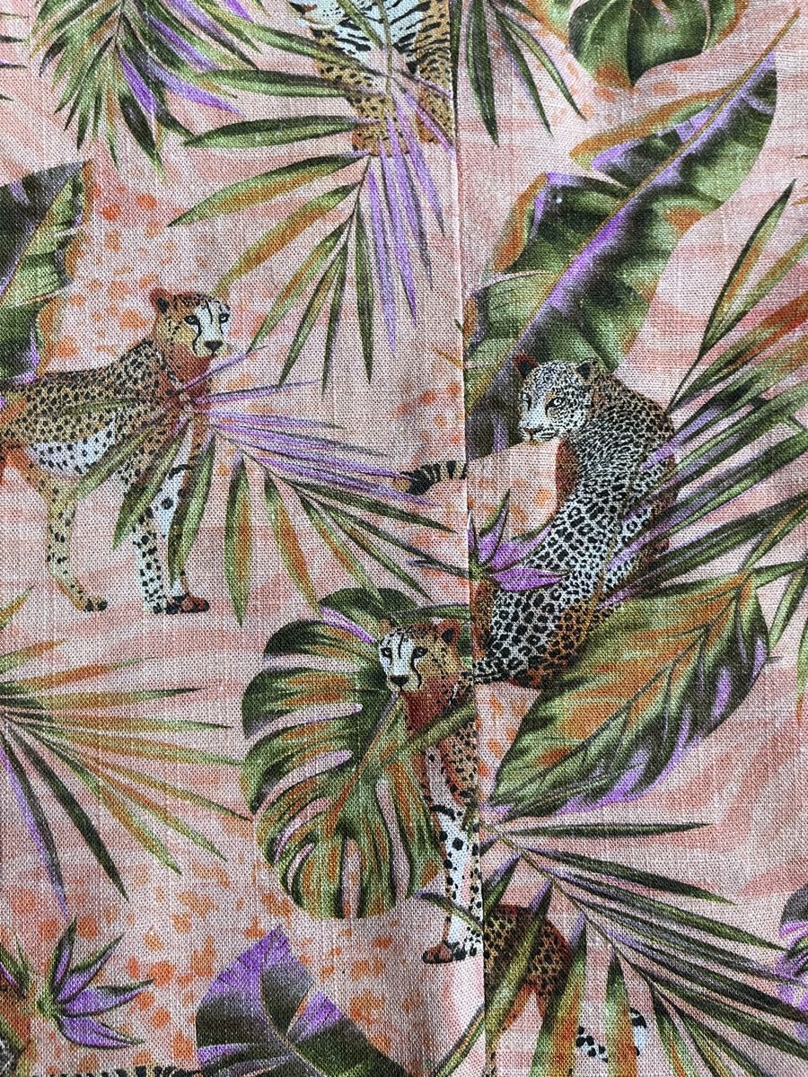 Desigual Pantaloni: Desigual Hose Print Viscose Linen Gr. 38  – Usato da Zürich venduto da Kleanthy 3