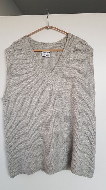 Maglioni & Felpe: Catwalk Junkie Strick-Pullunder, Grau, onesize – Usato da Bern venduto da ani_bn87