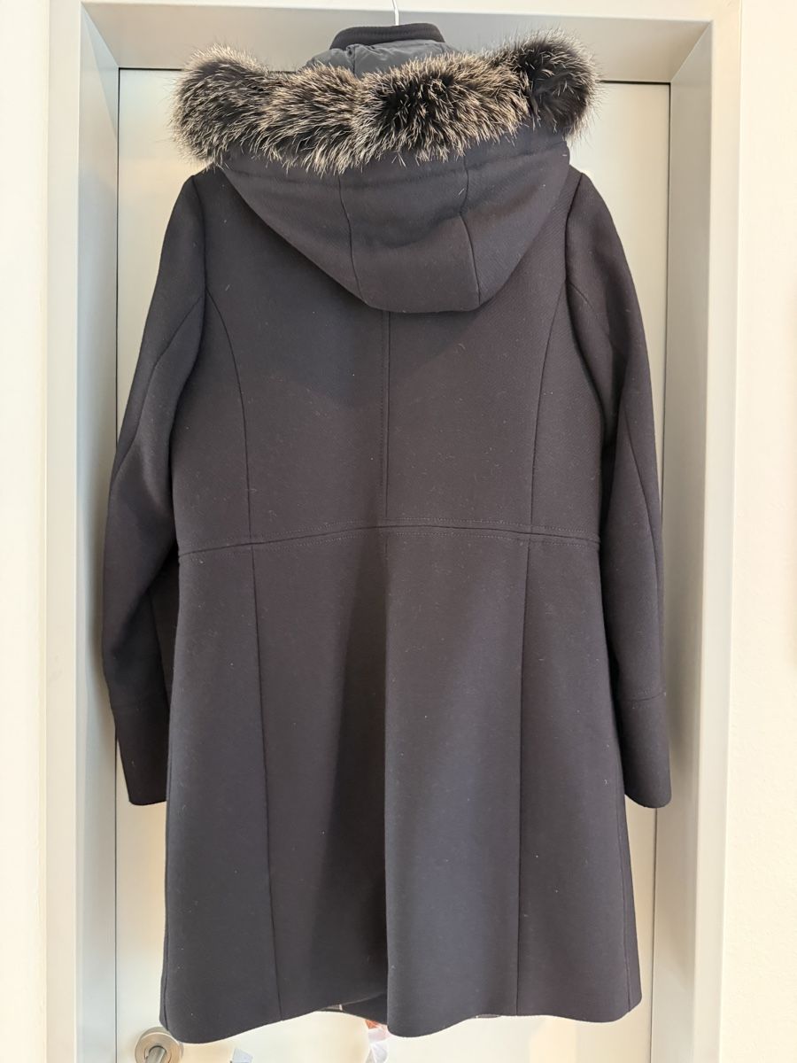 Cappotti: Duffelcoat - Mabrun, Gr. 36, dunkelblau – Usato da Hedingen venduto da Jasmina 1
