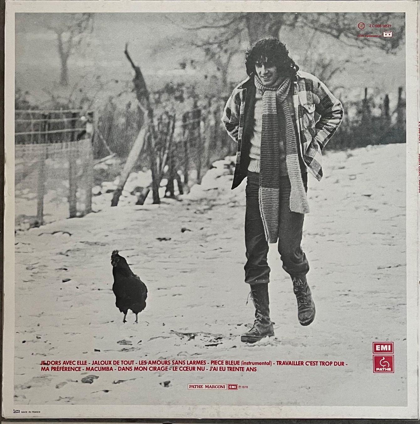Dischi in vinile: JULIEN CLERC - JALOUX - 33 Tours – Usato da Bussigny venduto da vinyl-pas-cher 1