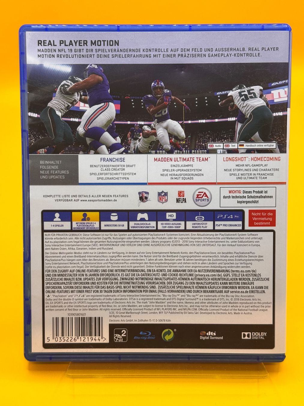 Sony Giochi: Madden NFL 19 - Playstation 4 - Deutsch – Usato da Oberwil b. Zug venduto da silver2024 1