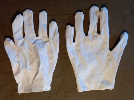 40x Paar Handschuhe Baumwolle Uhren Schmuckindustrie - Gants