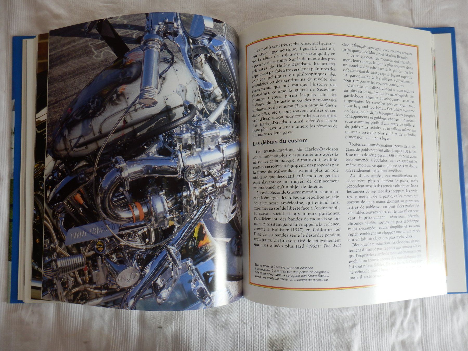 Libri: Livre Harley Davidson " Les plus belles H.D. " – Usato da Hauterive NE venduto da Davidsonson 5
