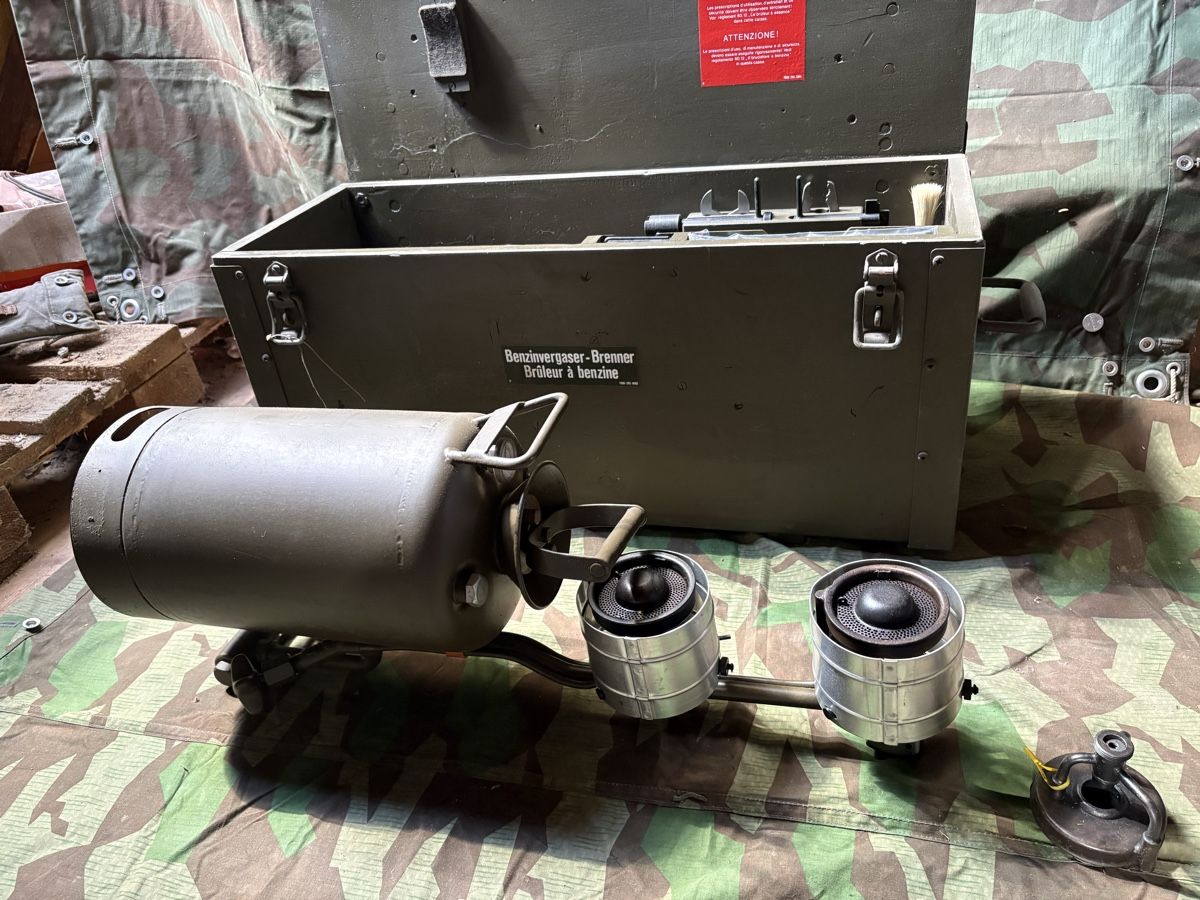 Elettrodomestici da cucina: Schweizer Armee Benzinvergaserbrenner – Nuovo (secondo la descrizione) da Wil ZH venduto da El_Bicho