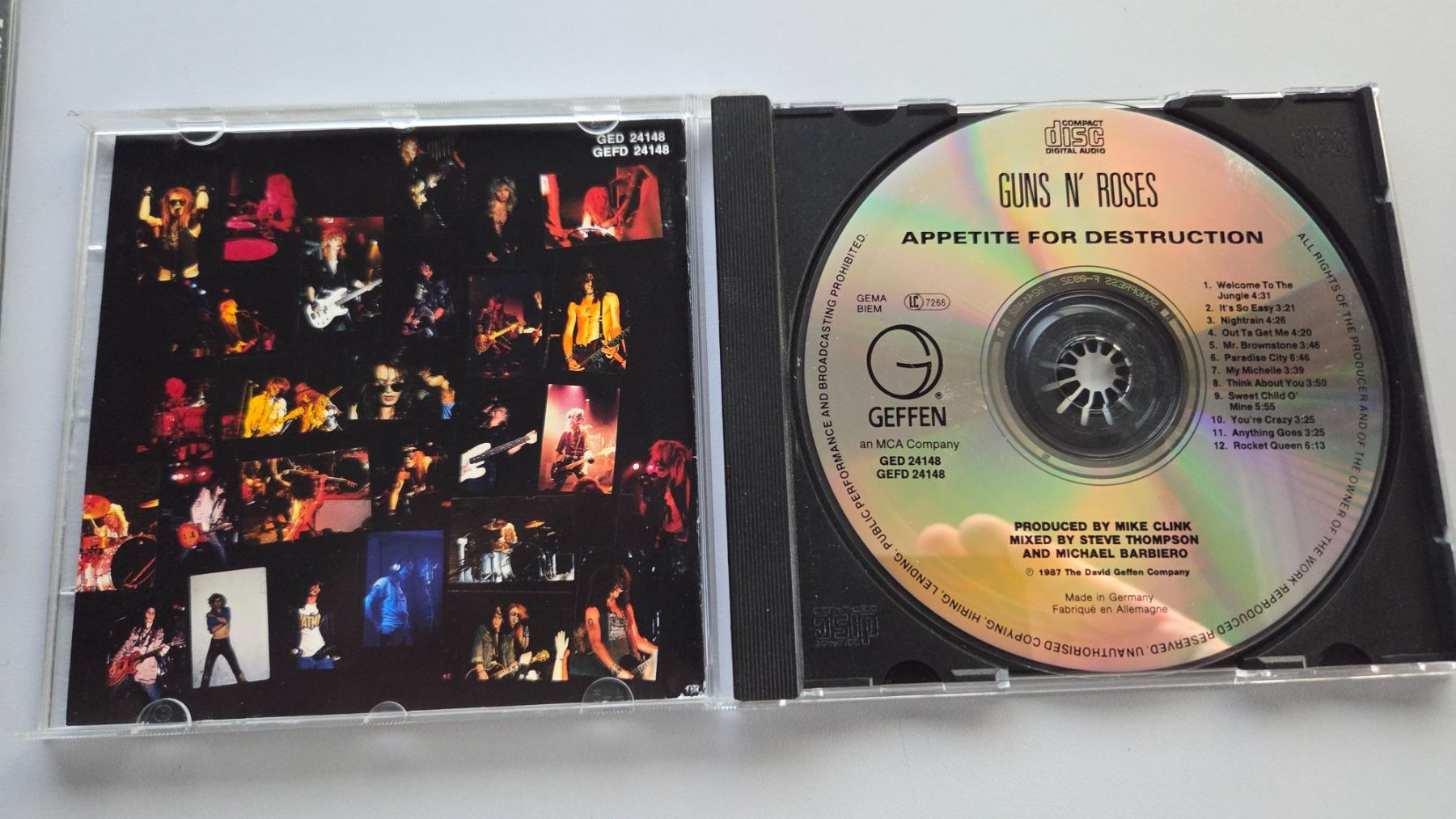 CDs: CD Guns N' Roses - Appetite For Destruction – Gebraucht aus Schaffhausen von Kellerrassel 1