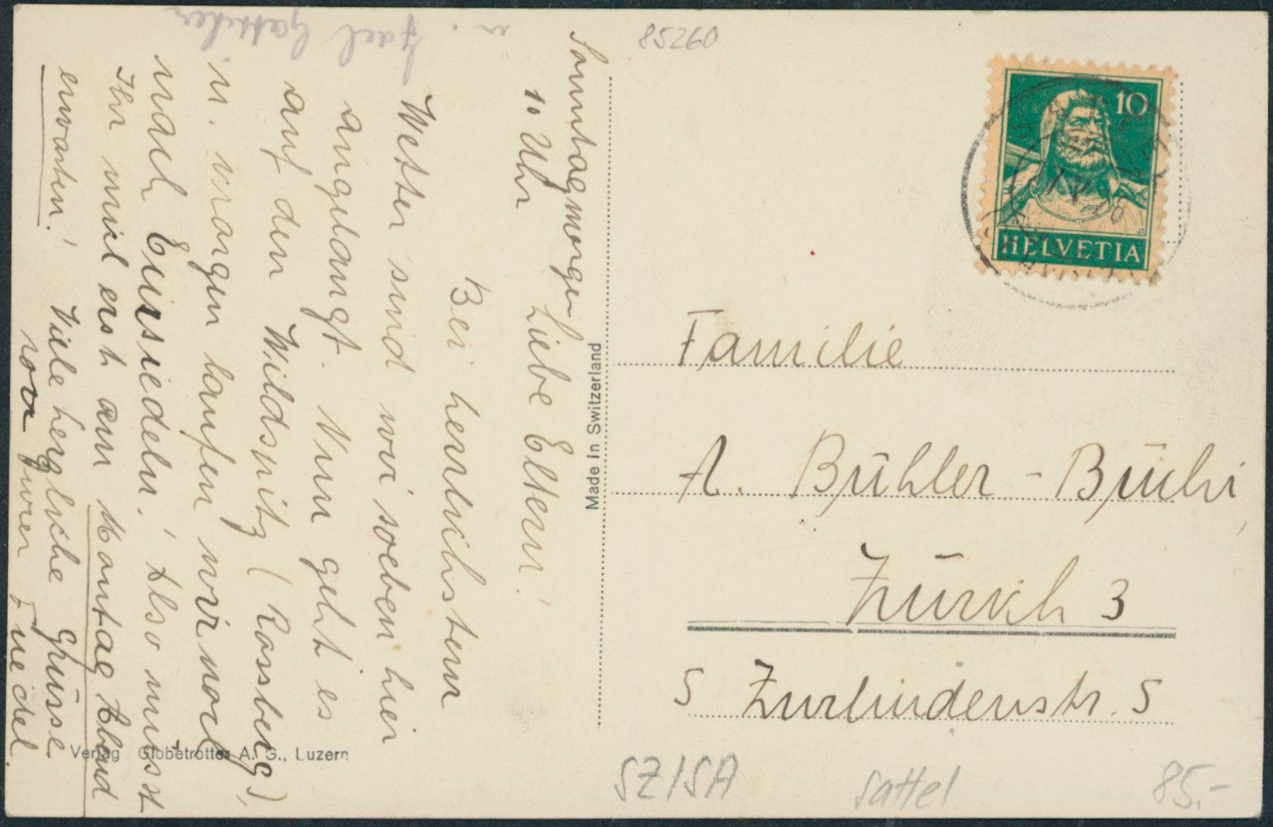 Cartoline postali: SZ Sattel – Usato da Schindellegi venduto da Jonathan77 1