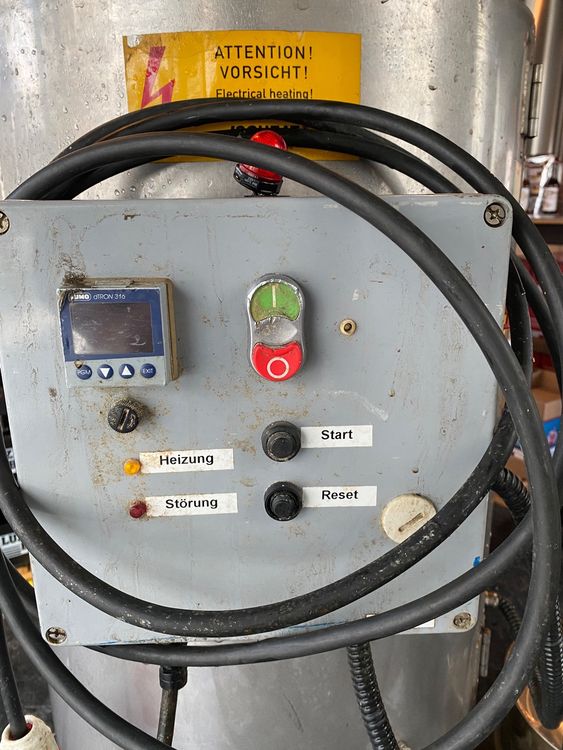 Heizmanschette mit 15 10LCoolKEGs für Brauerei Kaufen auf Ricardo