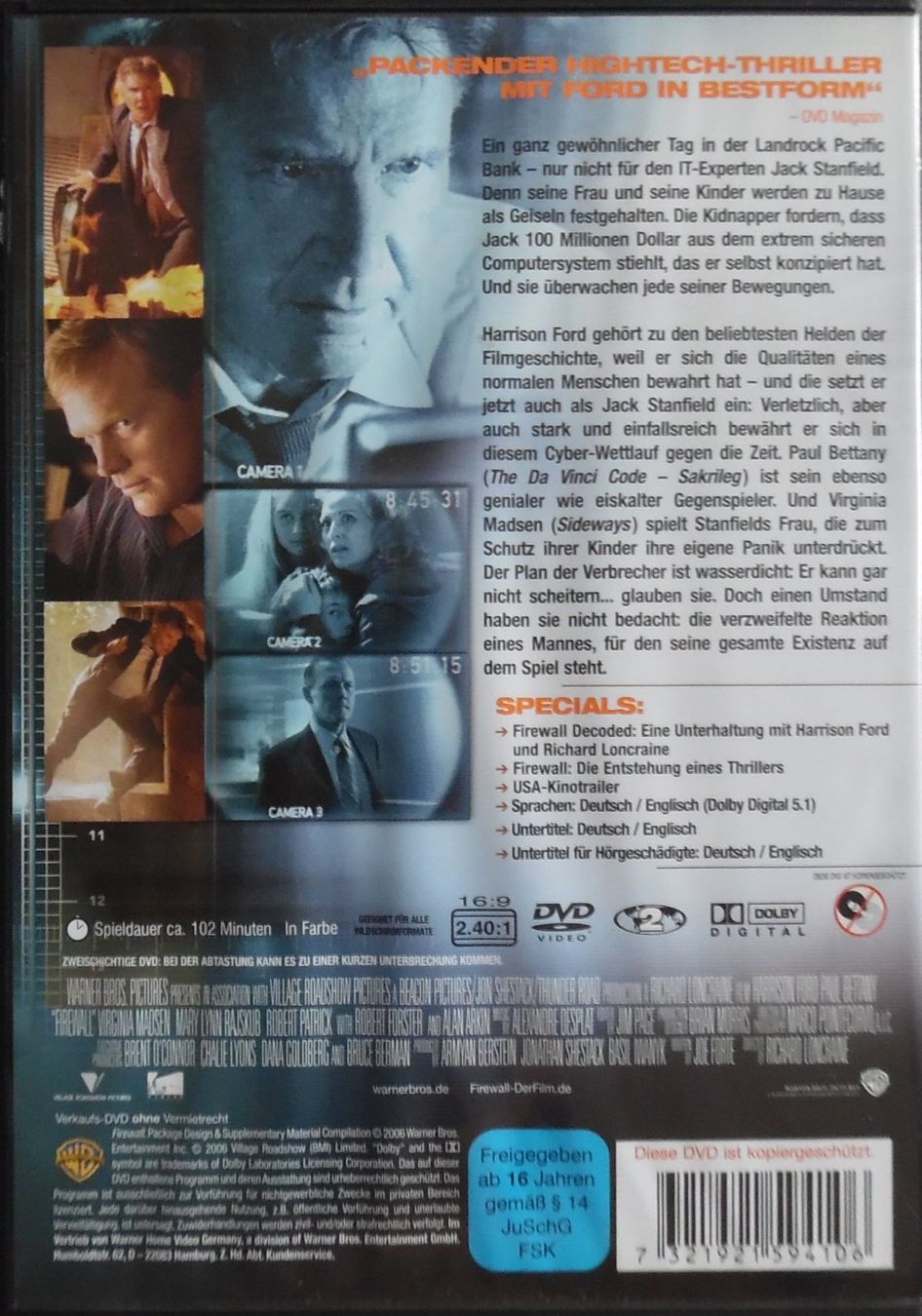 Tous les DVDs: Firewall – D'occasion à Bellinzona par Luna093 2