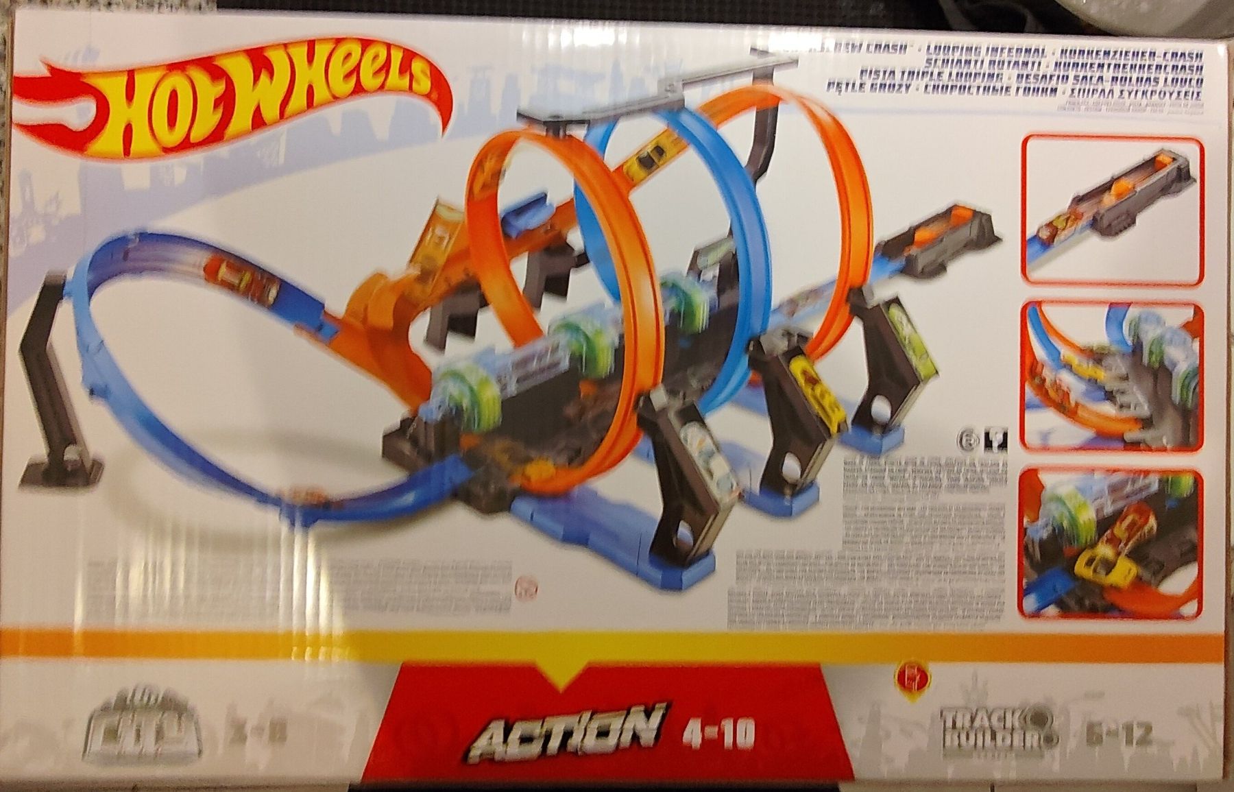 Hot Wheels Giocattoli: Hot Wheels Action Loopingbahn mit Crash Funktion, Top! – Nuovo e nell'imballaggio originale da Zuzwil SG venduto da Nasebaer0 1