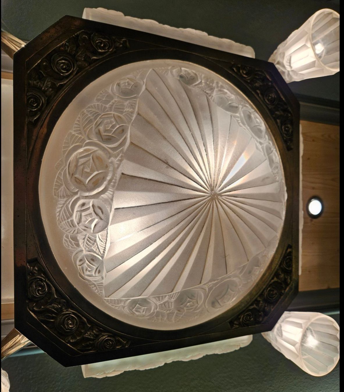 Kronleuchter & Deckenlampen: Degué Art Deco Kronleuchter – Gebraucht aus Kreuzlingen von Schomi5 2