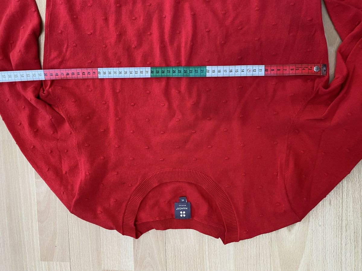 Manor Maglioni & Felpe: Manor Damen Pullover, Gr.L, Baumwolle, Rot – Nuovo (secondo la descrizione) da Buochs venduto da H16 9