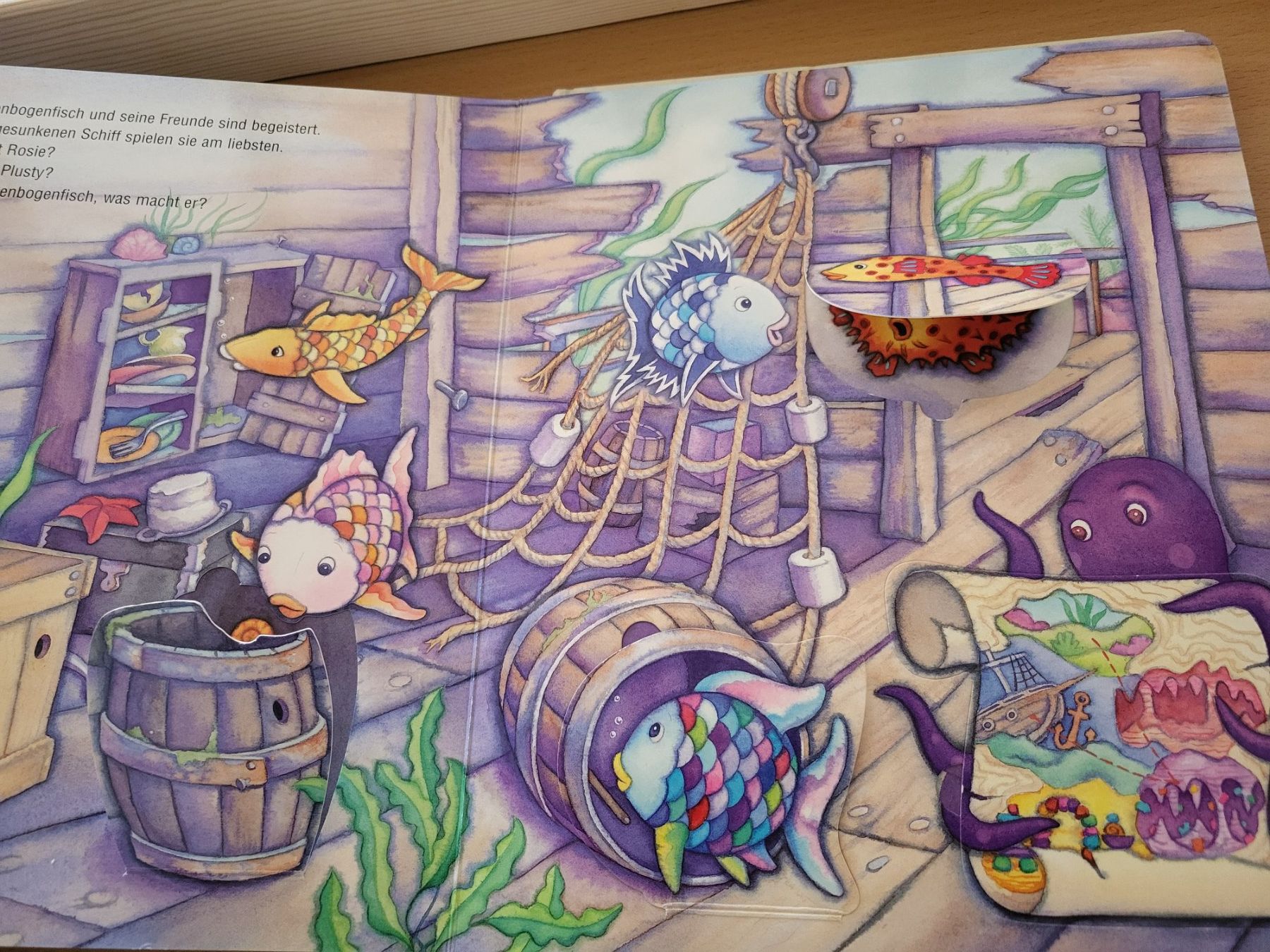 Libri: Regenbogenfisch Entdeckungsreise - Pappbilderbuch mit Klapp – Usato da Uzwil venduto da mad_r6mv 1