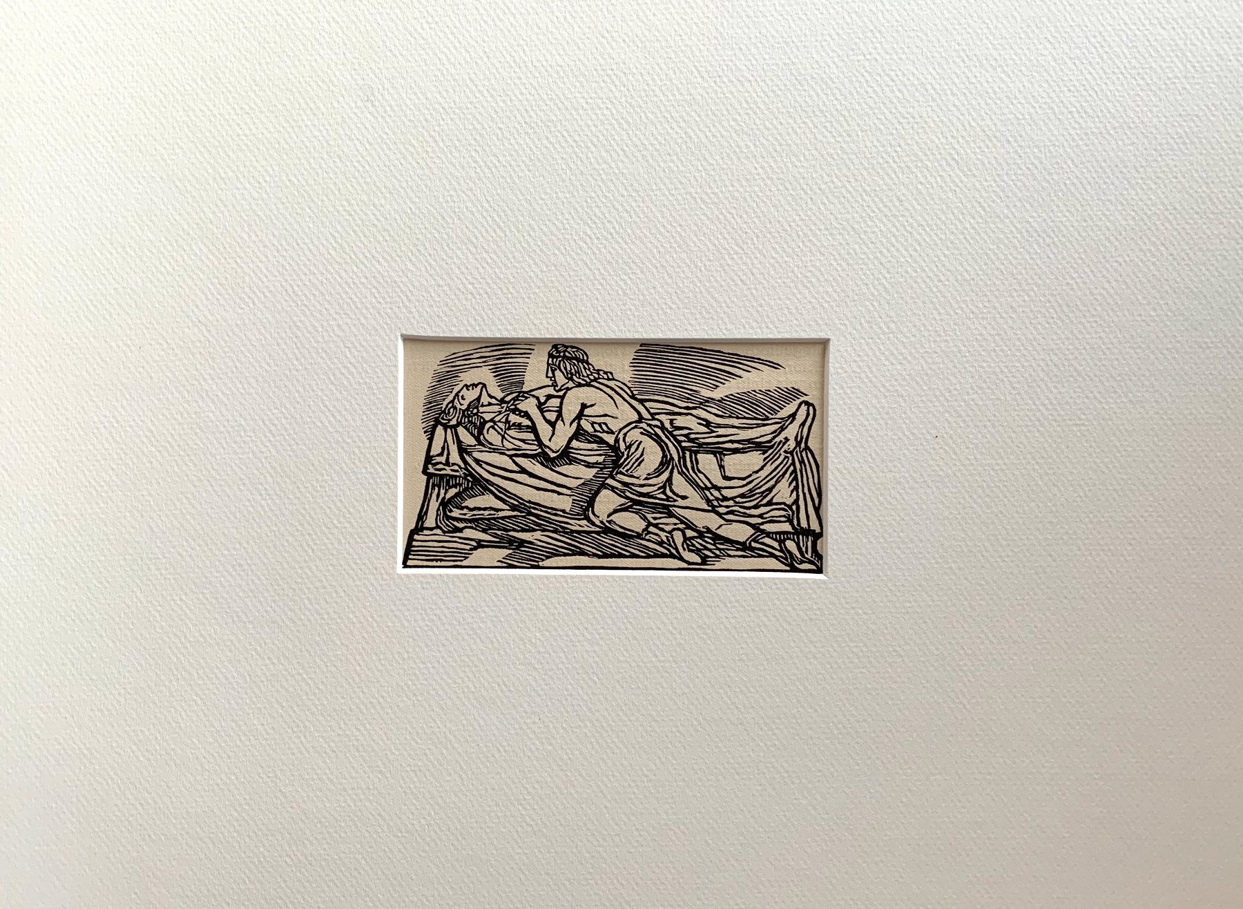 Xilografie: Ludwig von Hofmann    "Odyssee"   Original Holzschnitt – Nuovo e nell'imballaggio originale da Nennigkofen venduto da babag 2