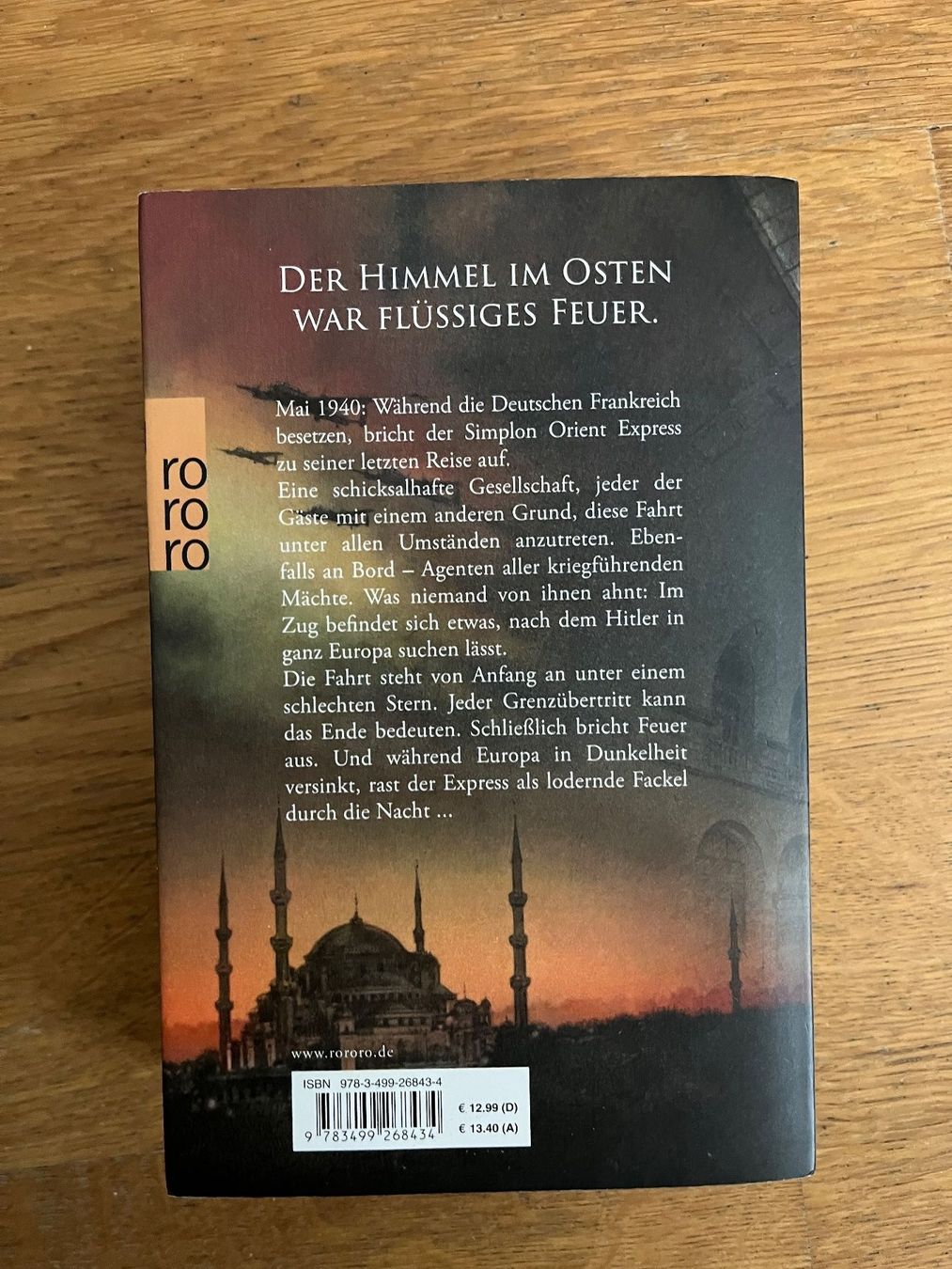 Libri: Taschenbuch "Welt in Flammen", Benjamin Monferat – Usato da Grosswangen venduto da Vita500 1