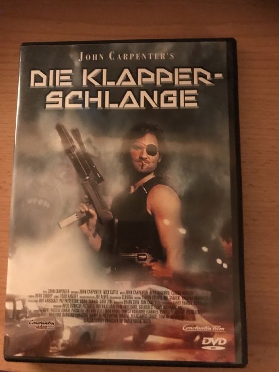 Die Klapperschlange [VHS] – Action-Sci-Fi-Klassiker Mit Kurt Russell, John Carpenter, Zukunftsvision 1997