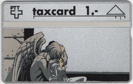1 CHF Exposition Yslaire - seltene Kunden Taxcard