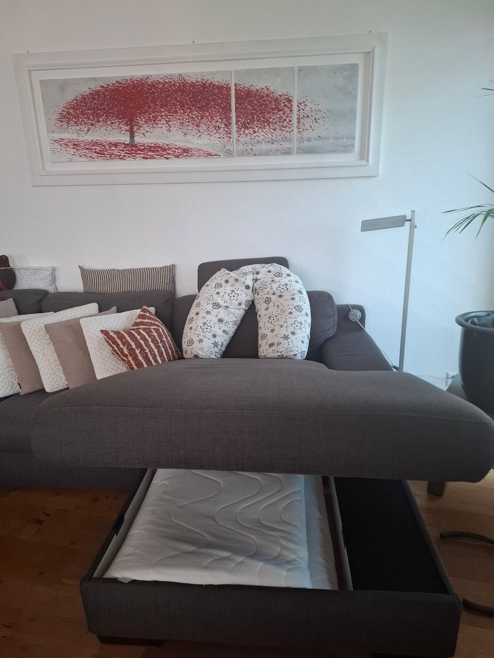 Divani: Ecksofa mit Schlaffunktion und Stauraum – Usato da Jenins venduto da Quassa 2