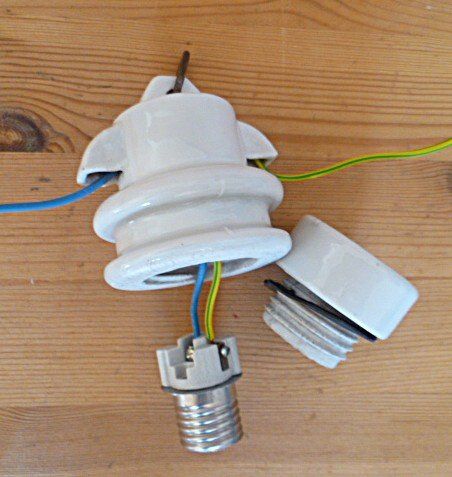 Lampen: Email - Werkstattlampe antik – Gebraucht aus Effretikon von Heimstudio 5